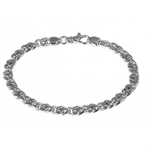 Pulsera Rosso Amante Hombre in Plata UBR901AGW - UBR901AGW